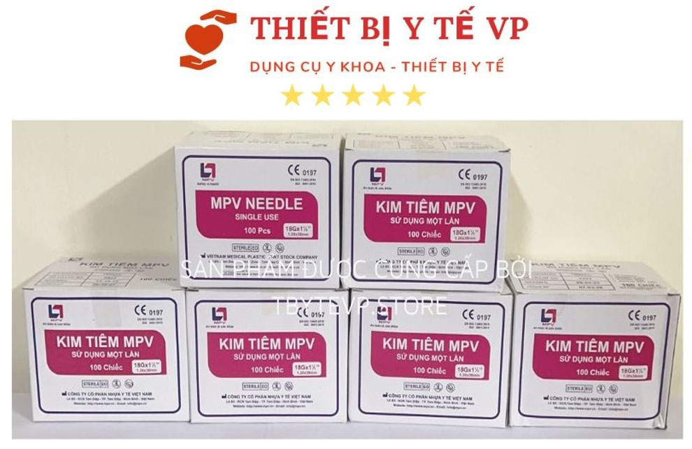 Box of 18g MPV needle needles (box of 100 pcs)