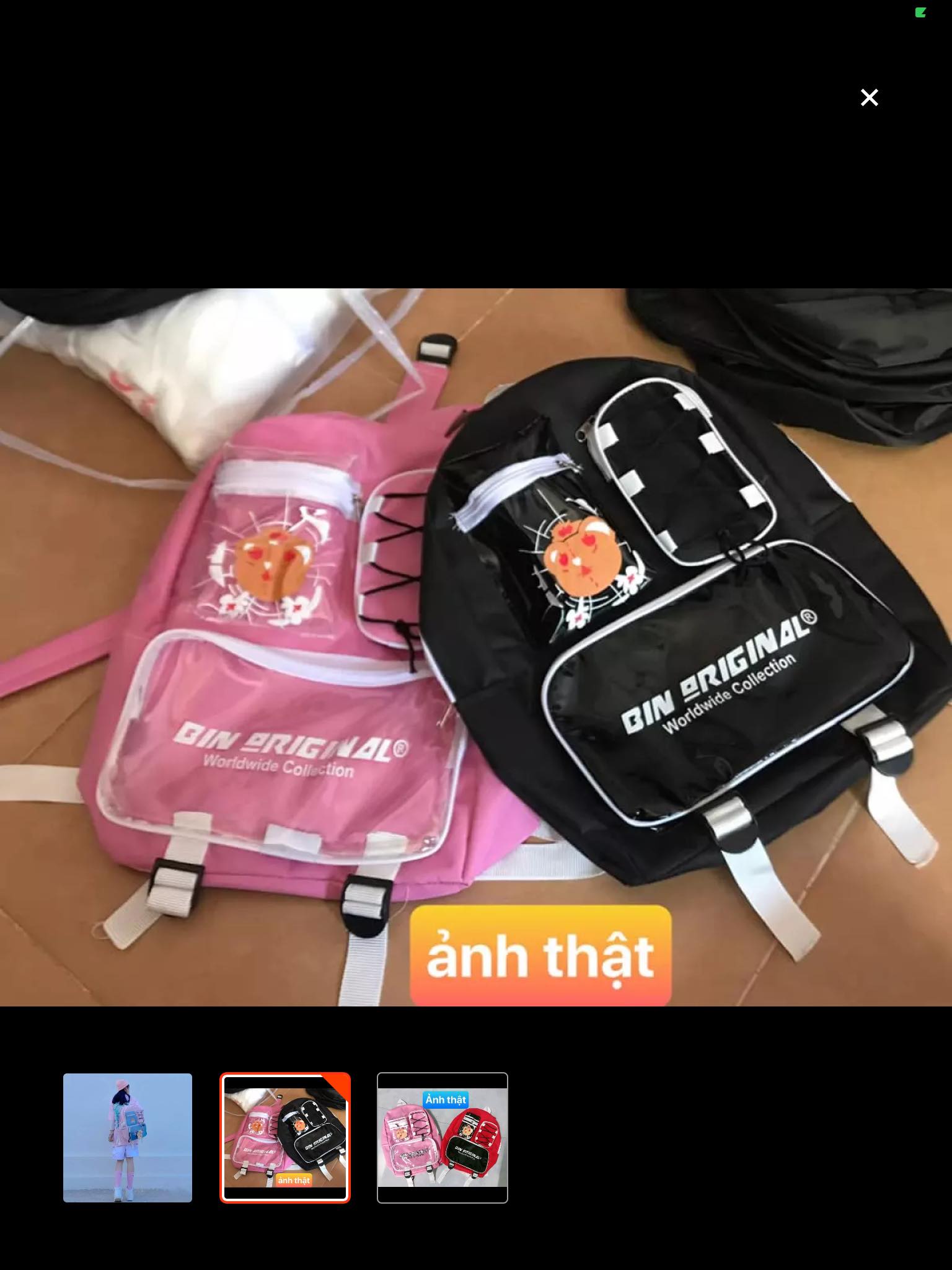 [HCM]BALO BIN RIGINNAL KHÔNG KÈM VÍ NHỎ