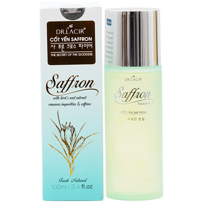 Toner Cốt Yến Saffron Dr Lacir 100ml (SAFFRON ESSENCE CỐT YẾN SAFFRON)