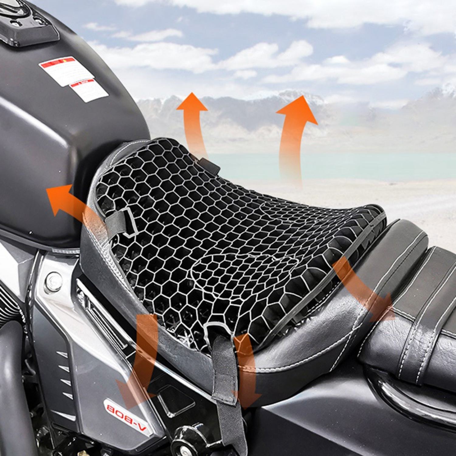 Đệm lót yên xe máy bằng silicone