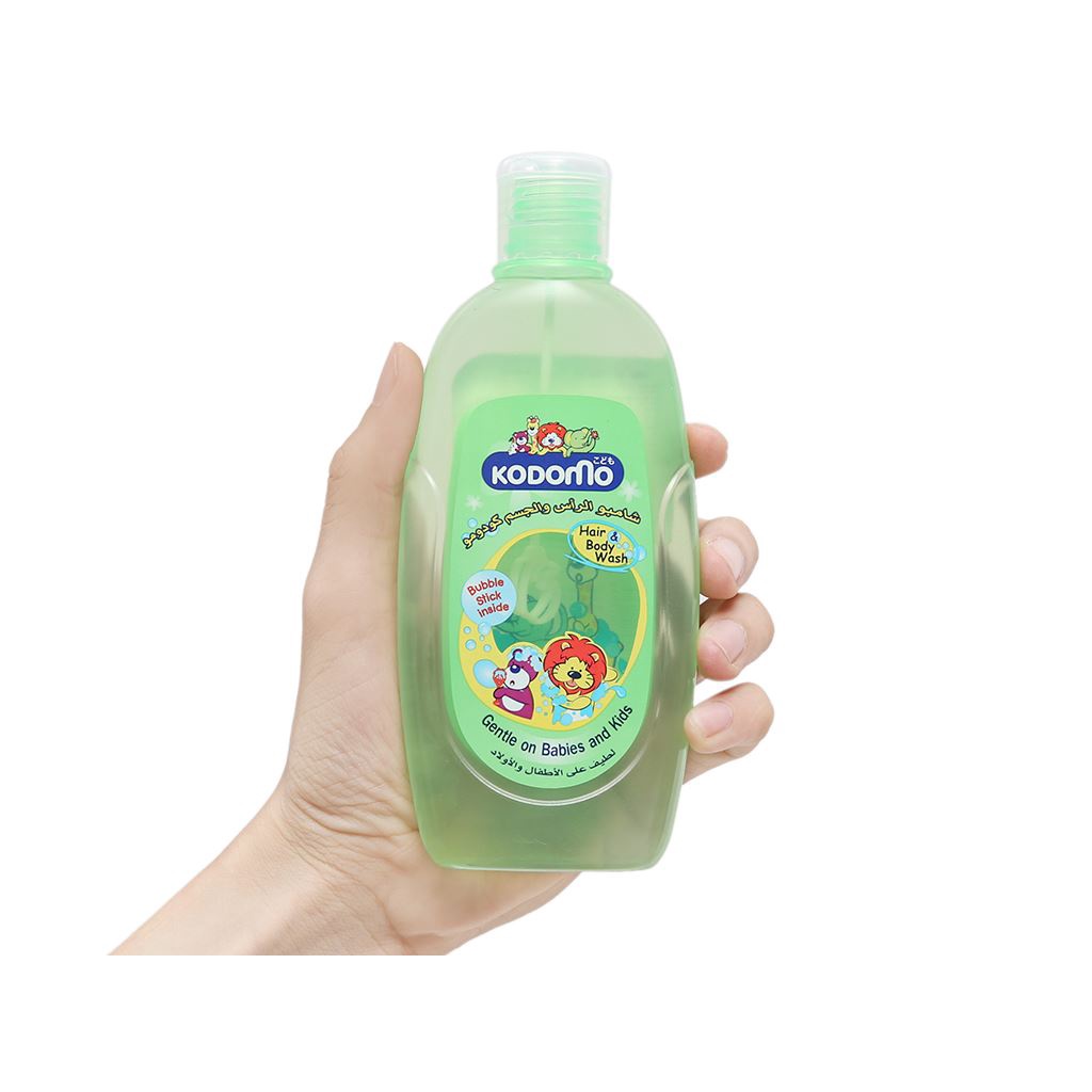 Dầu tắm gội Kodomo 6+ Apple Peach_200ml