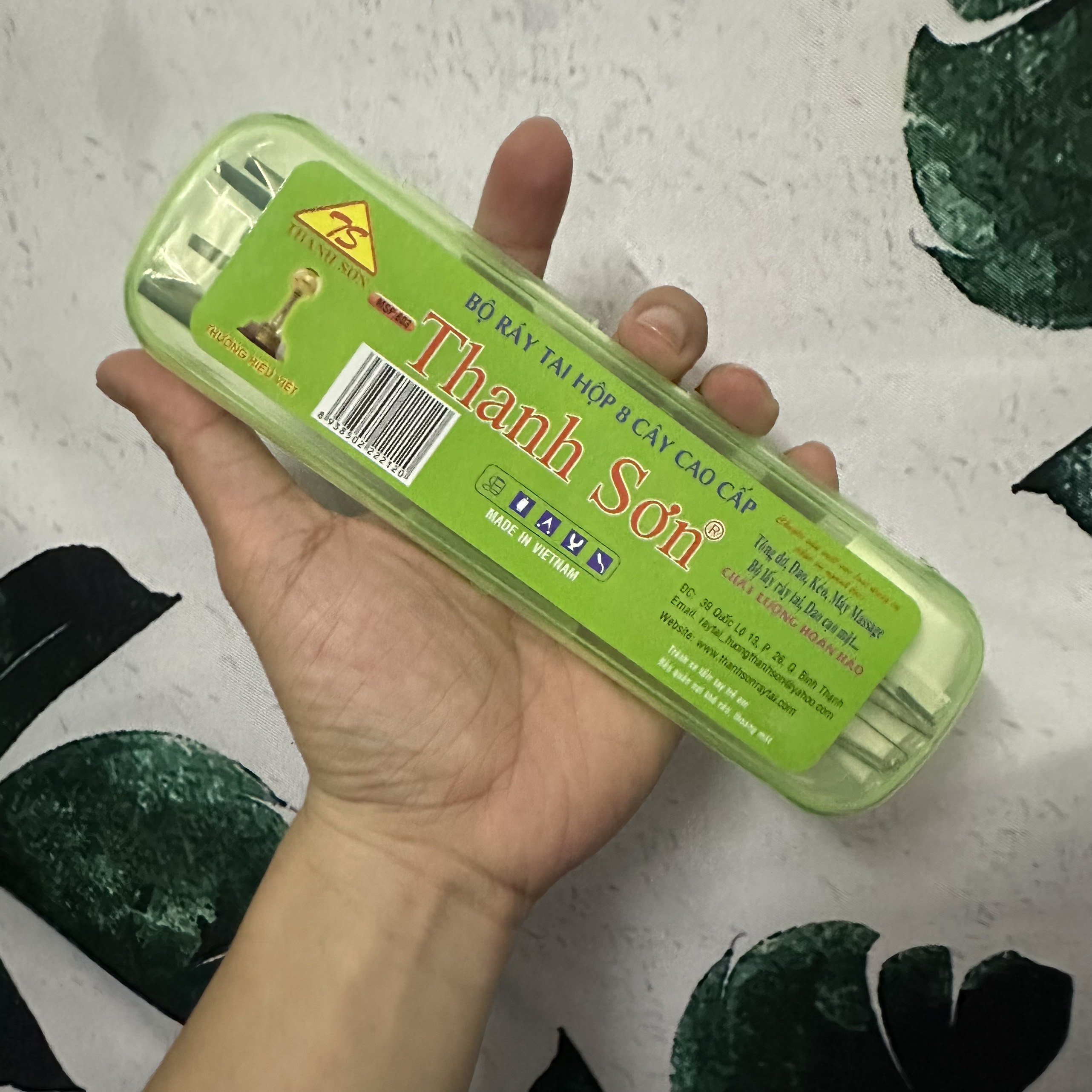 Bộ lấy ráy tai 8 món cao cấp
