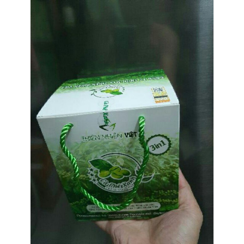 Cà Phê Xanh cty Thiên Nhiên Việt 30 gói