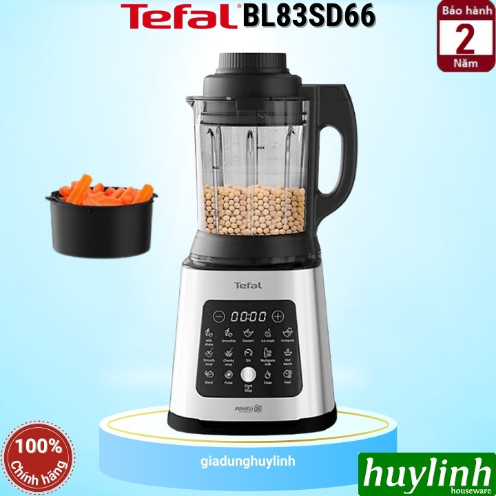 Máy làm sữa hạt nóng lạnh tefal perfectmix cook bl83sd66 - 1.75 lít - 1400w