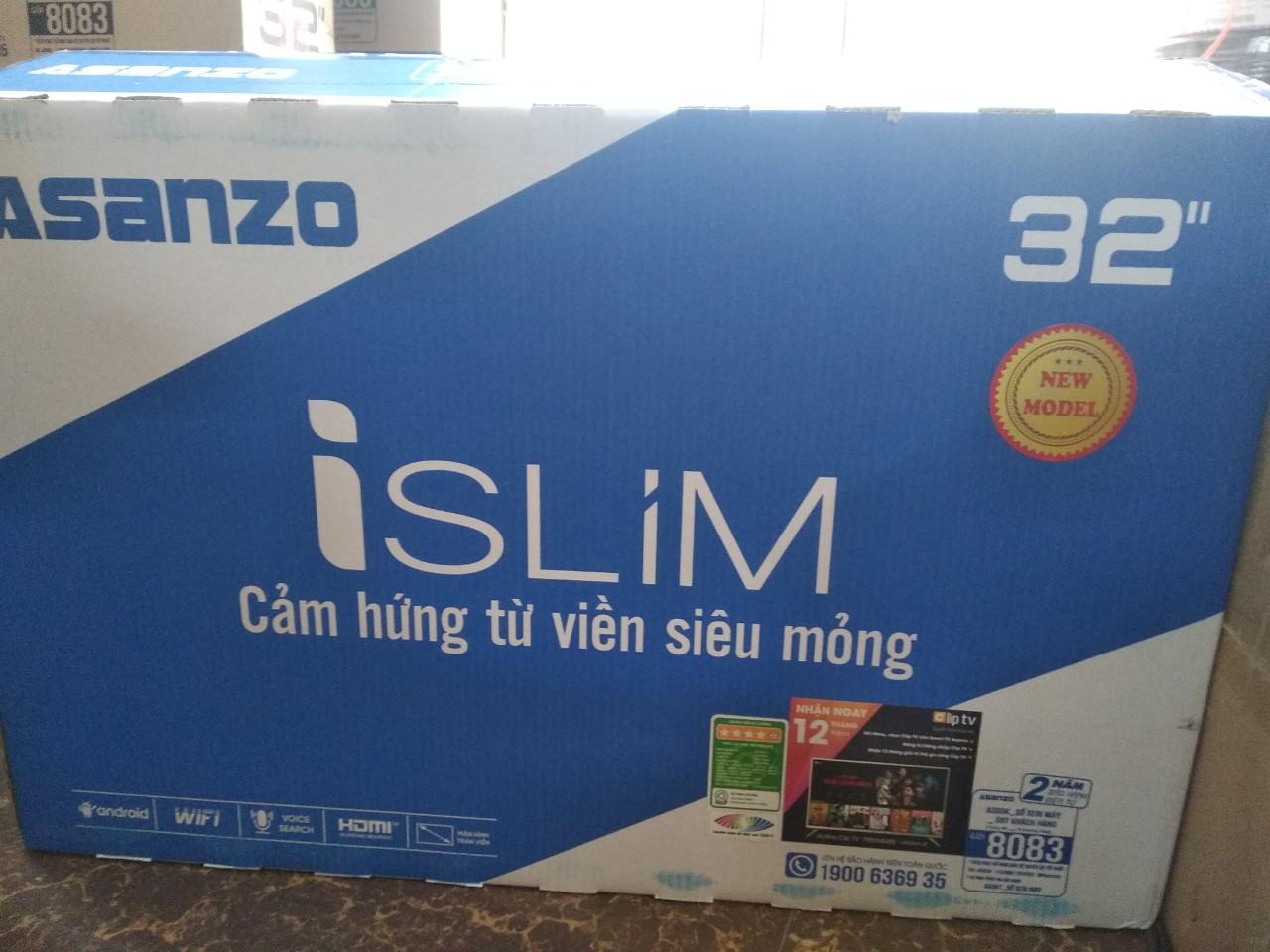 [Trả góp 0%]Ti vi smart Asanzo 43 inch_43Ex9- Google ti vi