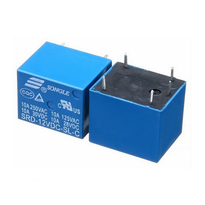Relay 12V1A, 12V3A, 12V10A, 12V20A, 12V30A (4,5, 6, 8 Chân)
