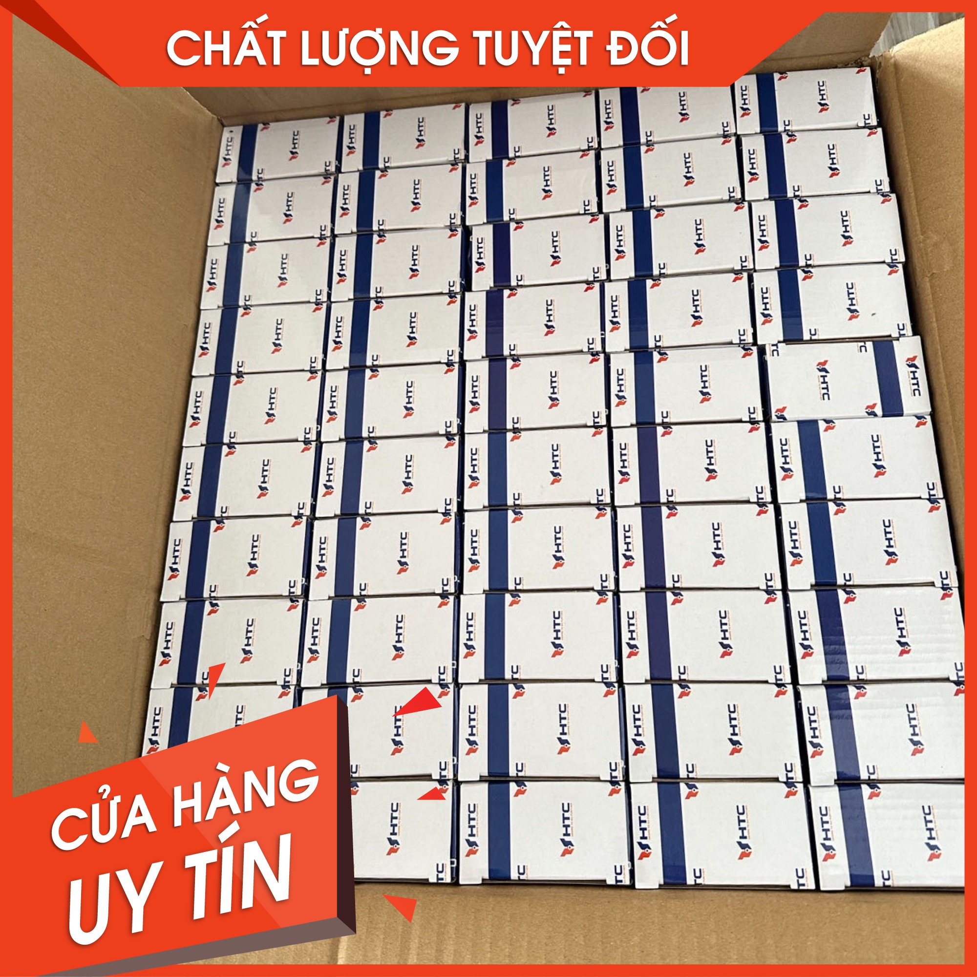 Kềm hàn 500A dùng cho máy hàn điện tử, hiệu HTC KH500HTC1