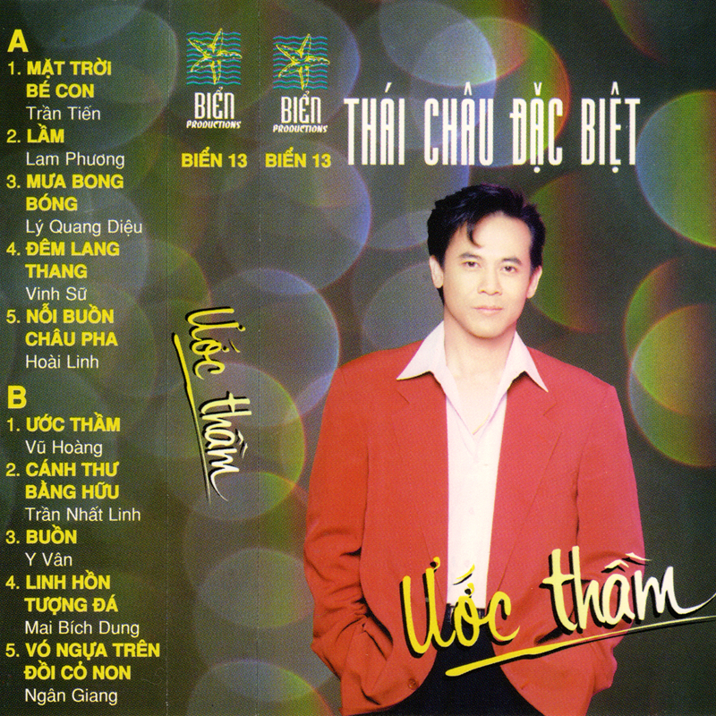 bộ 5 đĩa cd tiếng hát thái châu 1