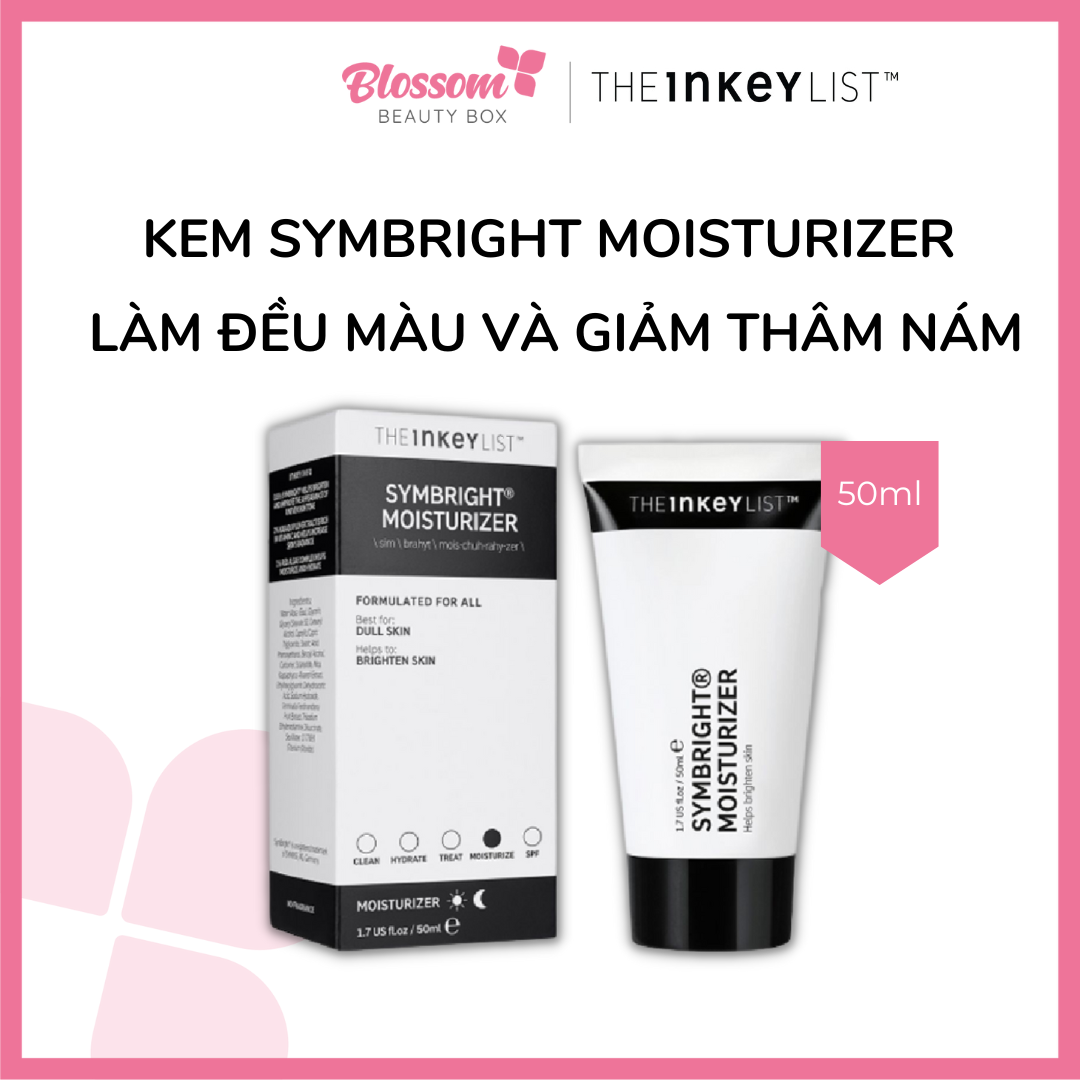 [Sephora US] Kem dưỡng ẩm làm sáng da The INKEY List Symbright Moisturizer