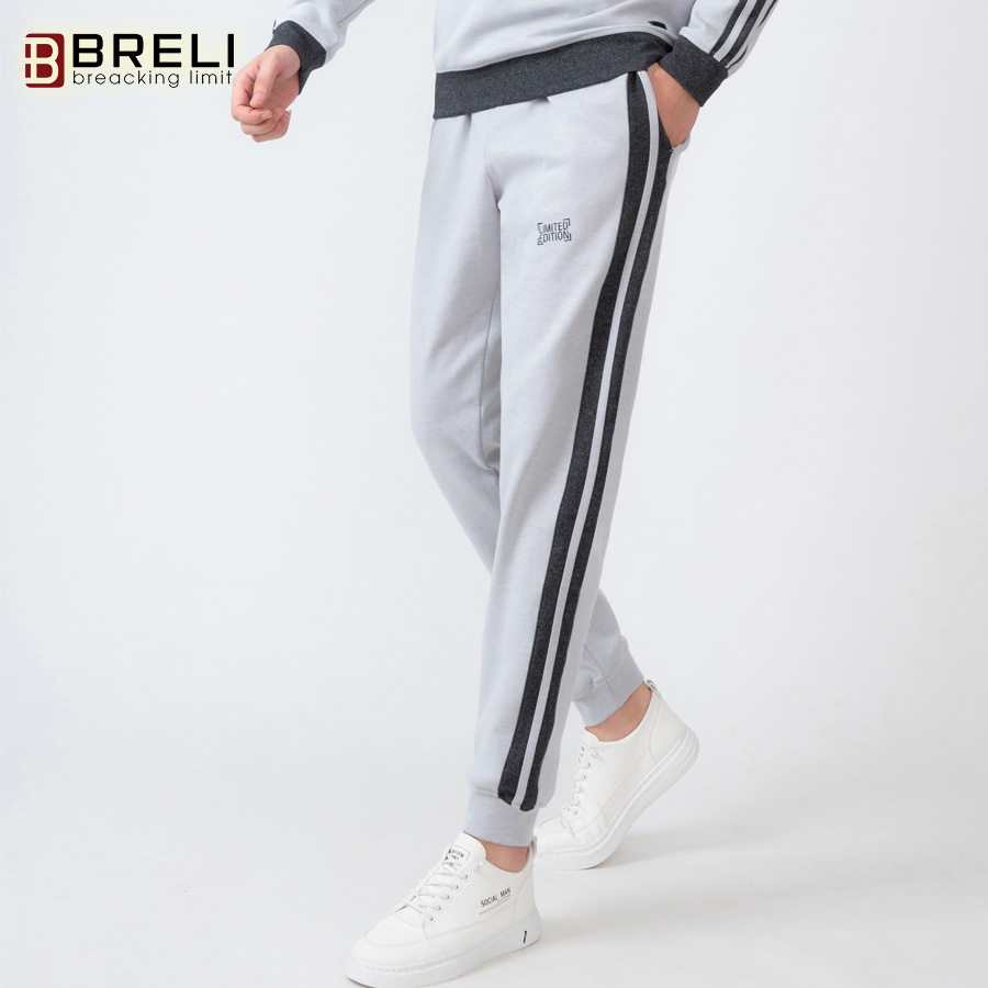 Bộ nỉ thể thao nam Breli - BAN2247-LGR