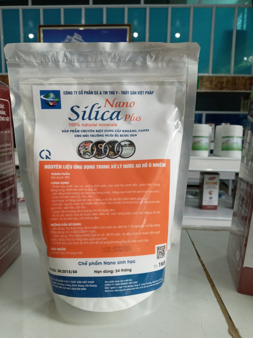Silica Plus,chuyên dùng cho con ốc,hiệu quả cao.