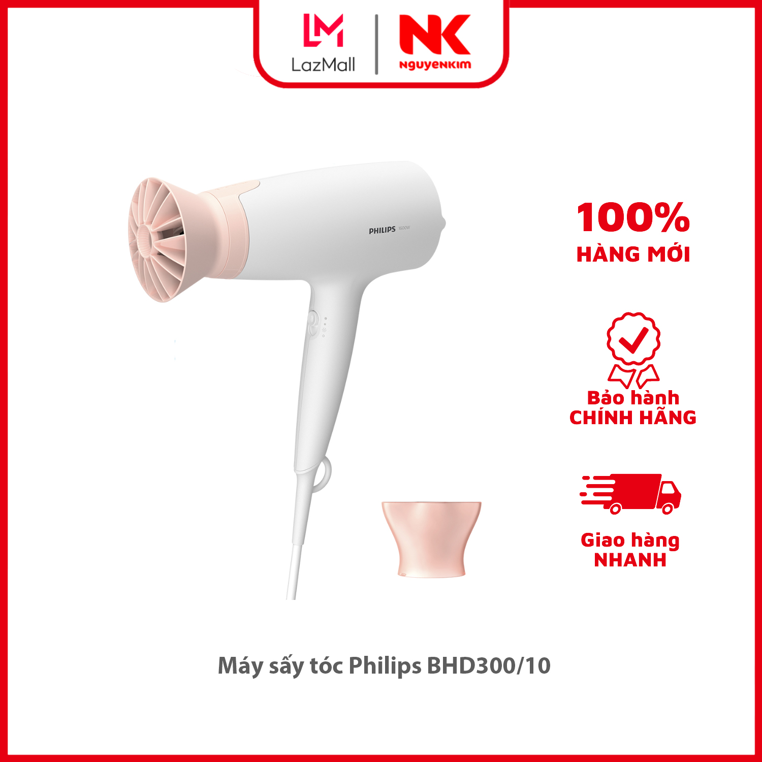 Máy sấy tóc philips bhd300/10