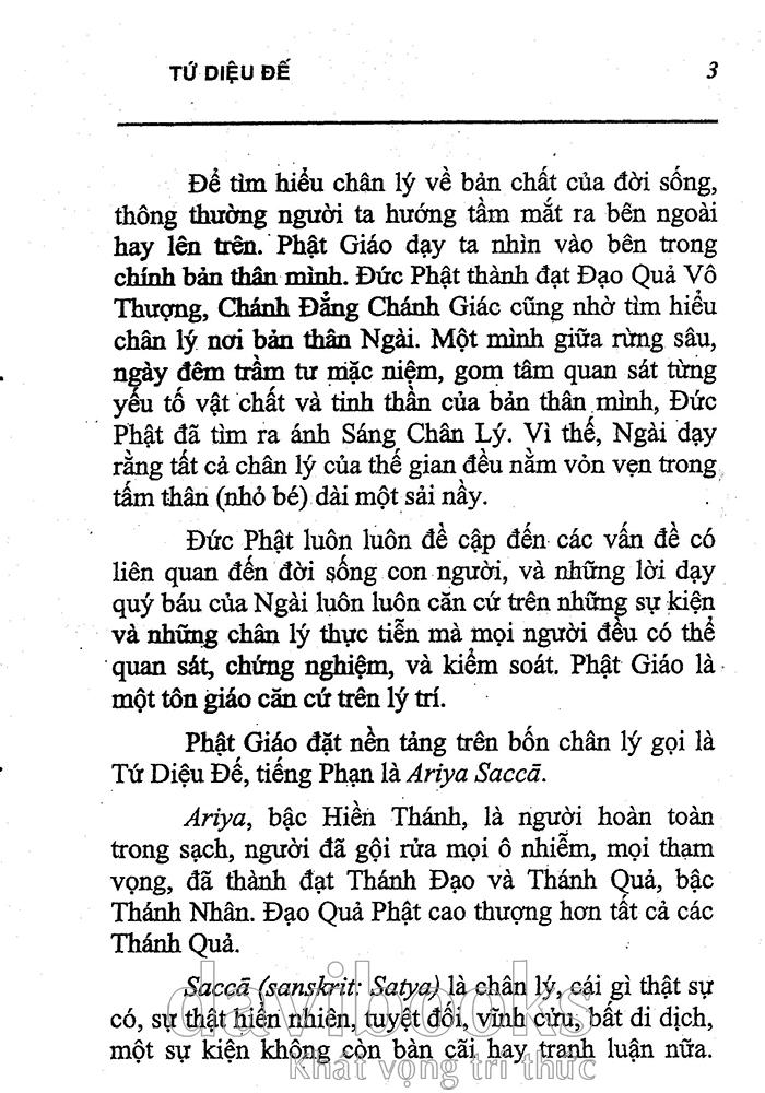 Sách Tứ Diệu Đế – Phạm Kim Khánh