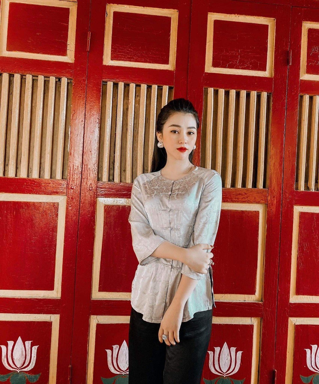 [HCM]ĐỒ LAM ĐI CHÙA CAO CẤP CHẤT LỤA GẤM CỰC ĐẸP