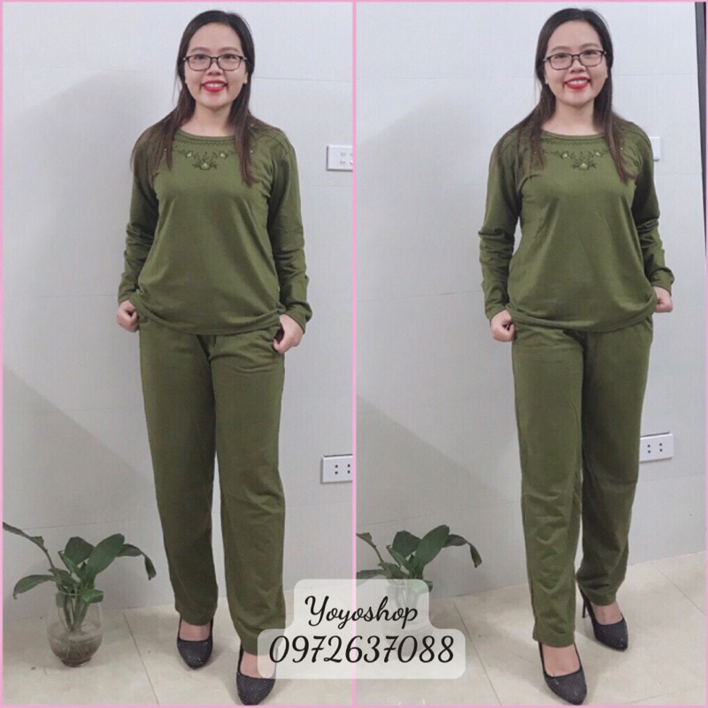Bộ Nỉ Da Cá Tniên Thug, Bộ Mặc Nhà Thug Cho Mẹ