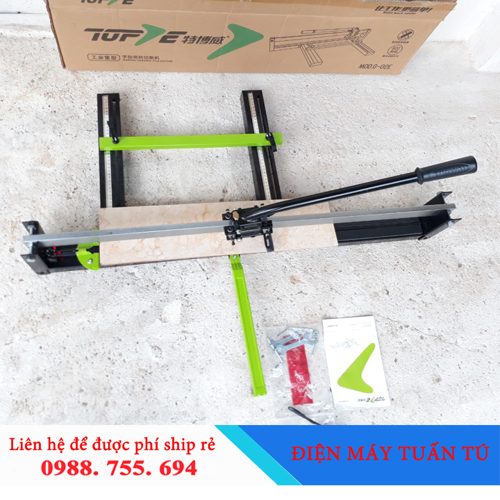 Bàn cắt gạch men 80cm đẩy tay Nhật Bản