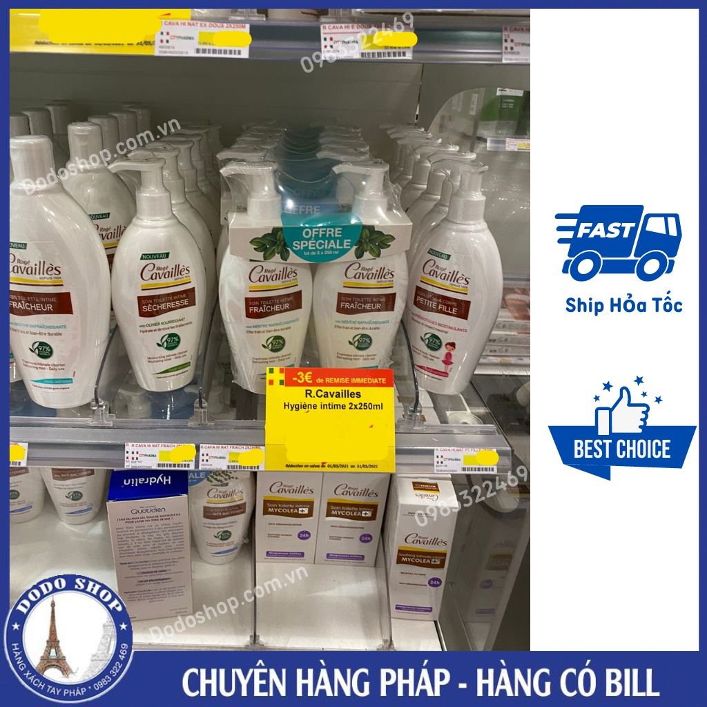 Dung dịch vệ sinh phụ nữ roge cavailles của pháp_Dodoshop.com.vn