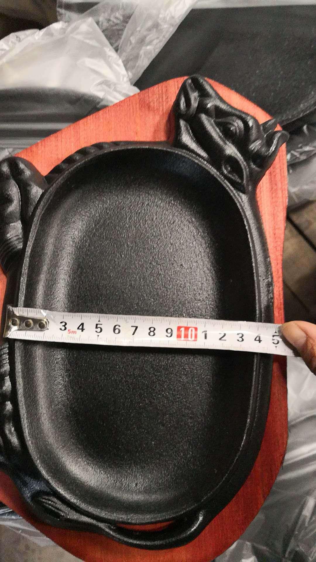 Chảo gang bò bít tết 28cm