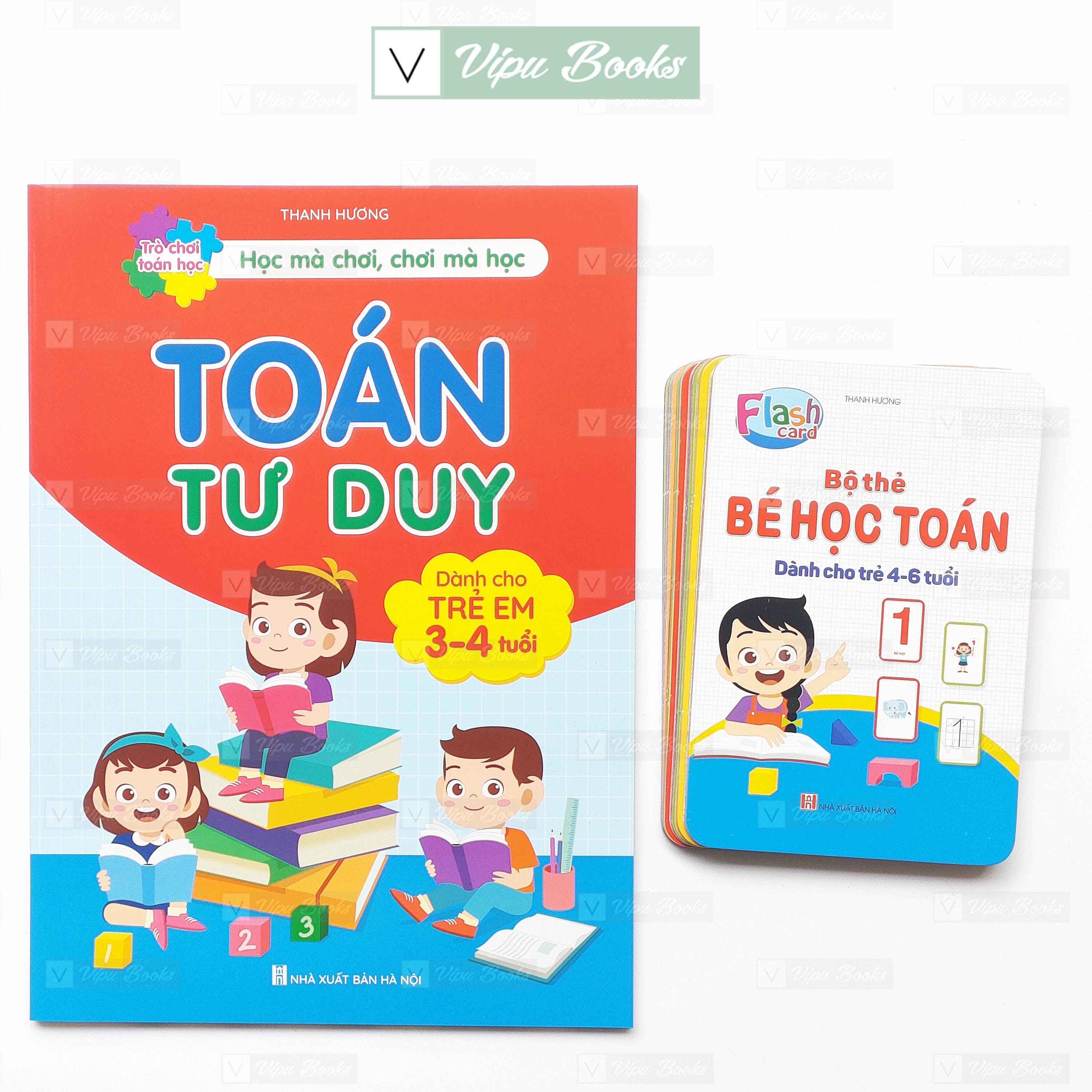 Sách - toán tư duy cho bé từ 3-4 tuổi
