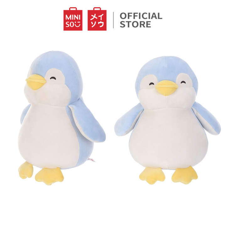Gấu Bông Thú Chim cánh cụt nhồi bông Miniso Small Penguin Plush Toy (Blue) – MINISO >>> top1shop >>> lazada.vn