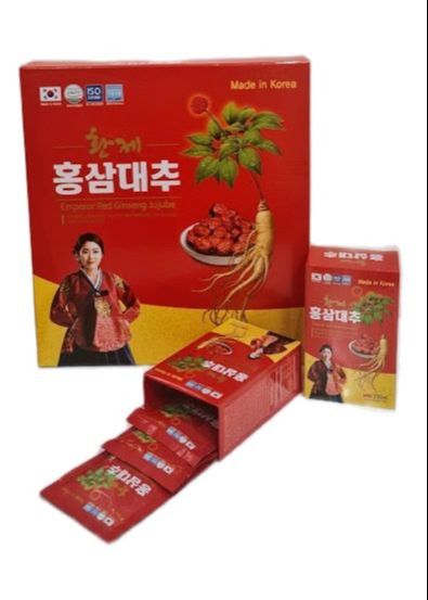 Nước Hồng Sâm Táo Đỏ Hàn Quốc/Hộp 30 Gói x