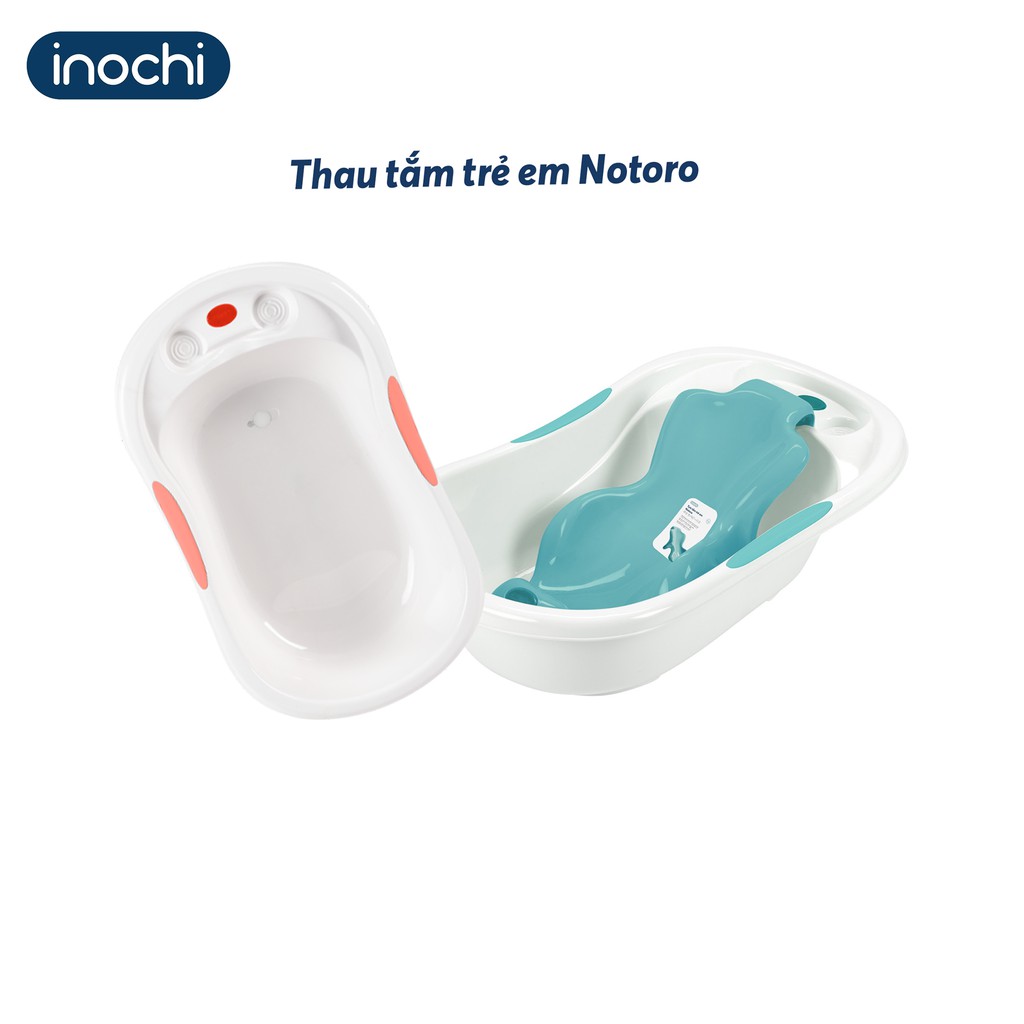Thau tắm trẻ em Notoro kèm tựa - full set