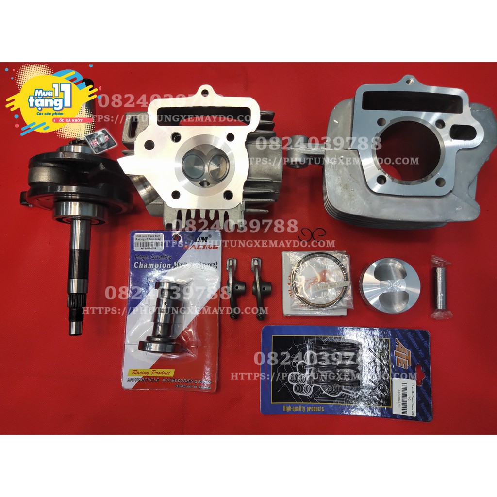 Đầu Lòng Wave Zx Lên 54 Dên Lớn Bài Bền