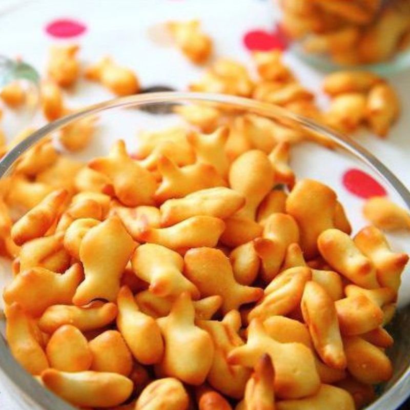 Delicious sweet salt fish cookies-100g trial-snack