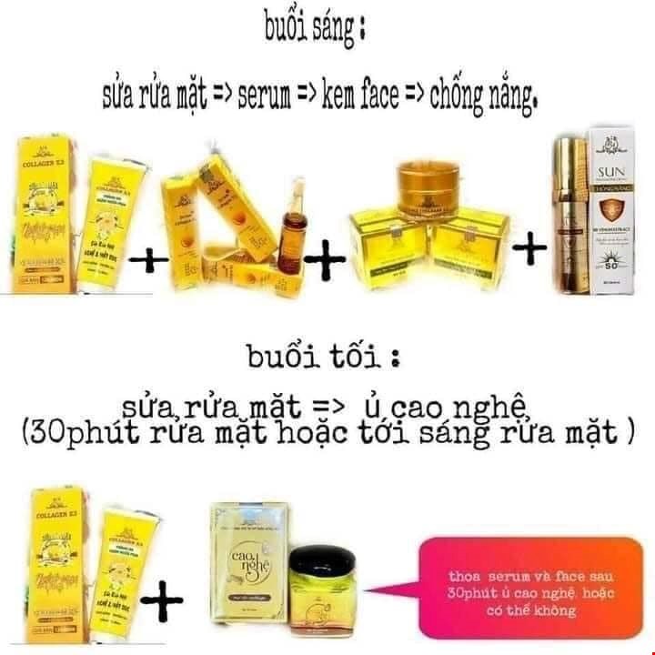 Mặt Nạ Cao Nghệ Đông Anh Collagen X3