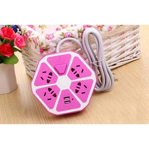 [HCM]Ổ Cắm Điện Hình Trái Cam 2 Cổng USB