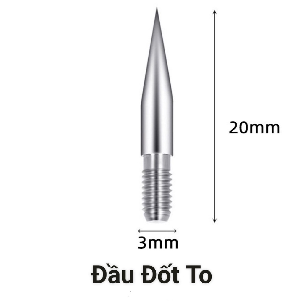 Đầu kim đốt mụn ruồi, mụn thịt, đầu kim đốt máy 5in1