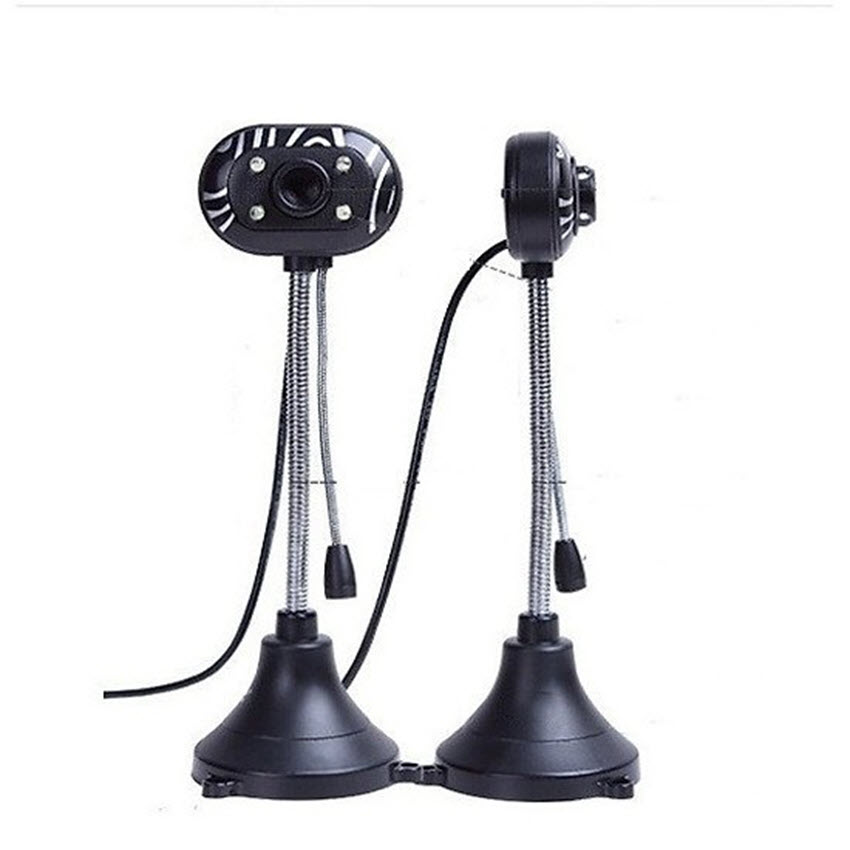 WEBCAM chân cao có mic có 4 đèn led chất lượng cao