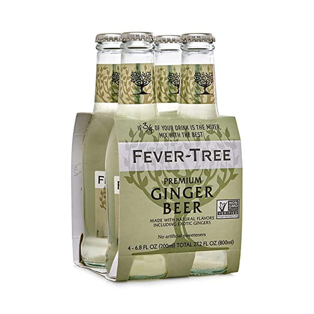 Lốc 4 Chai Fever Tree Ginger Beer