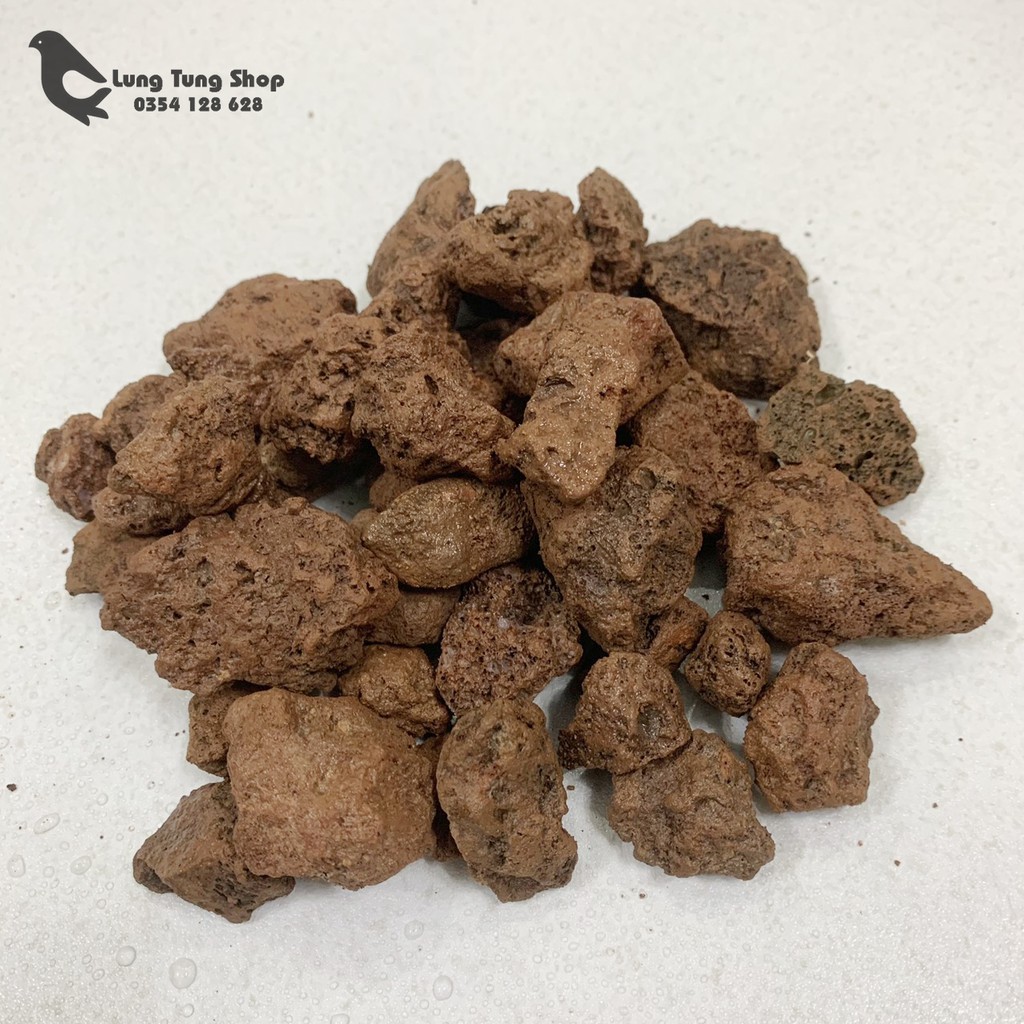 1kg đá nham thạch đỏ
