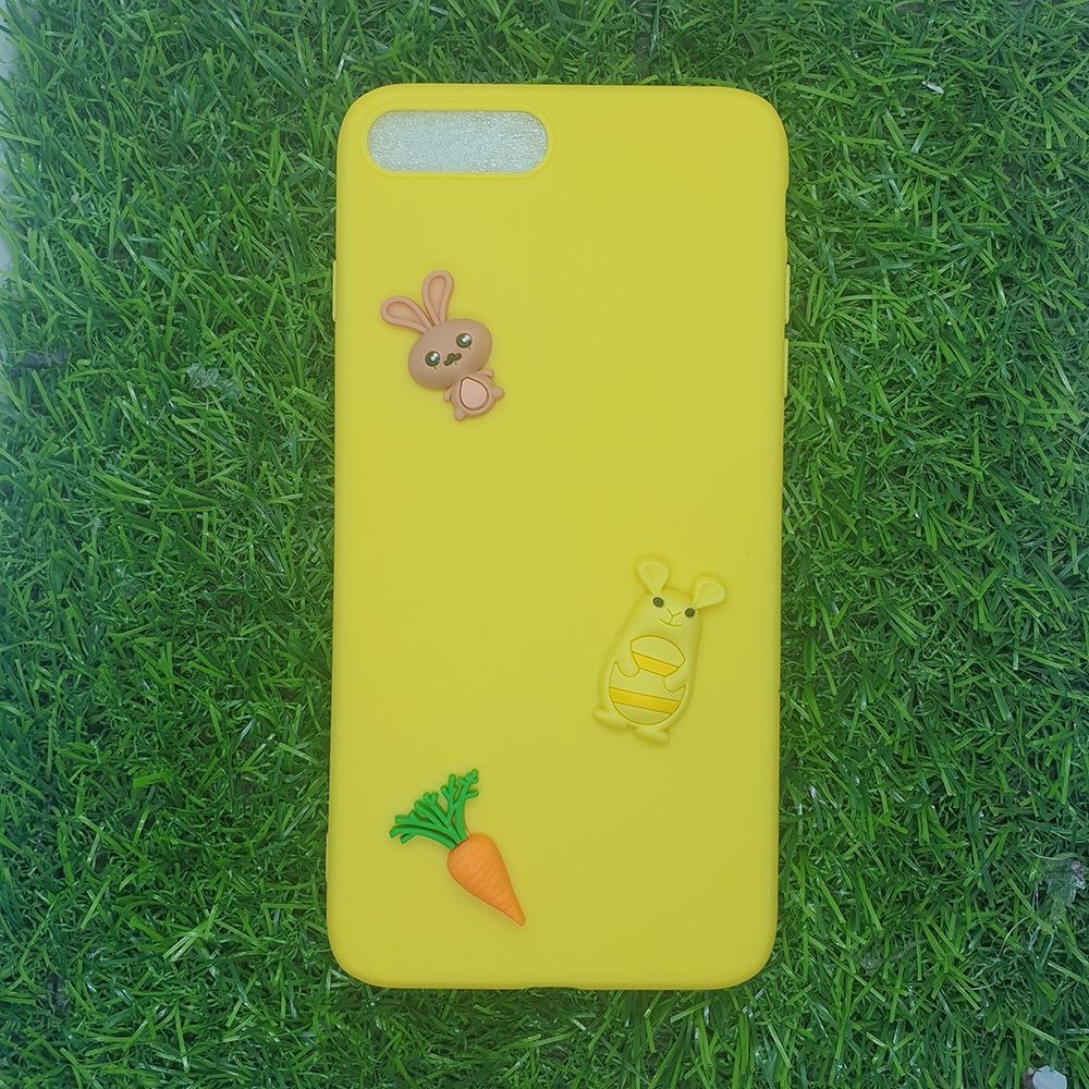 Ốp Dẻo Sticker Nổi iPhone 7 Plus / 8 Plus