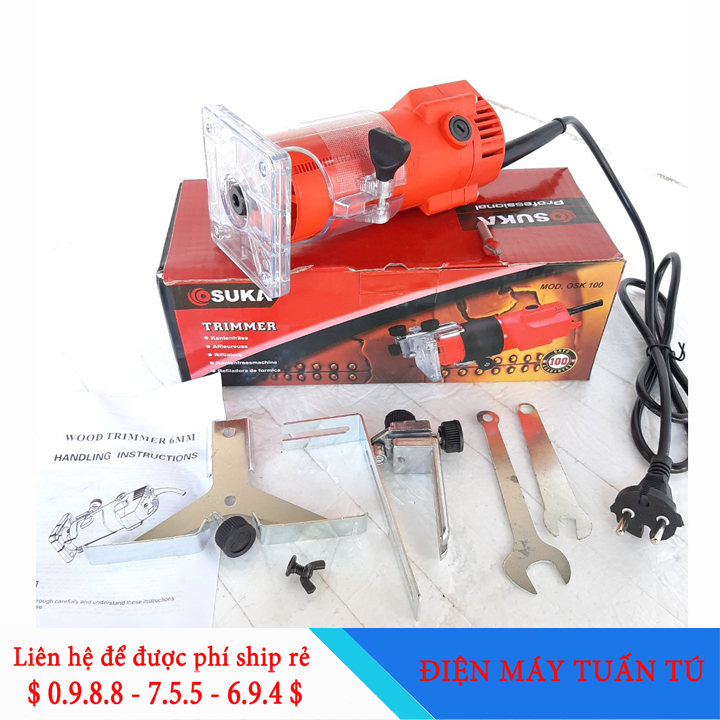 Máy soi mộng gỗ mini Nhật Bản OSUKA 6.35mm