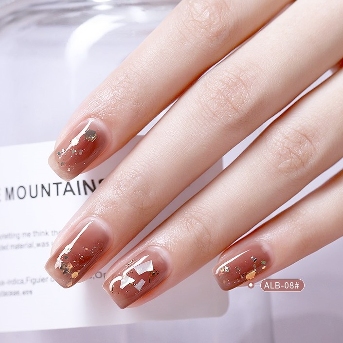 Sơn Gel AS RED | Mã ALB | Màu Thạch Nude