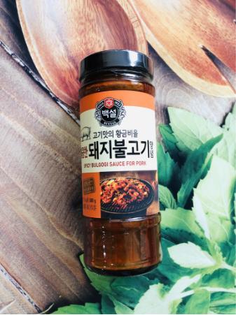 Xốt Ướp Thịt Heo Hàn Quốc BBQ Beksul