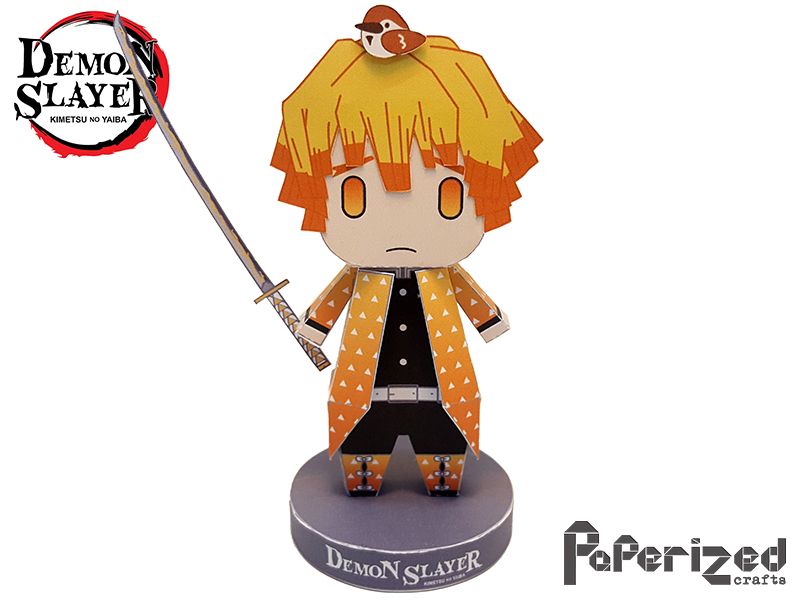 Mô hình giấy 3D nhân vật Demon Slayer