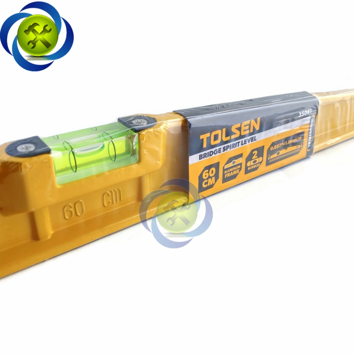 [HCM]Thước thủy 600mm Tolsen 35061 nhôm