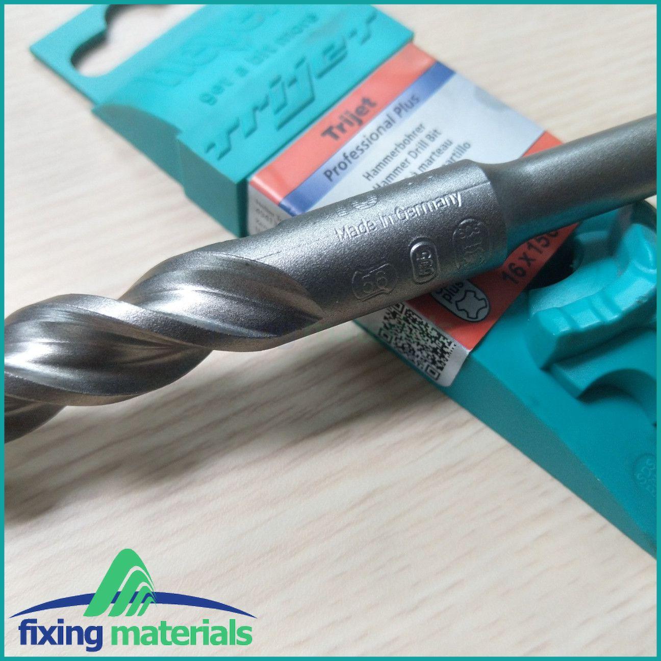 [HCM]Mũi khoan bê tông 3 ngạnh hình cung HELLER TRIJET SDS Plus 10x160 (Siêu bền SX tại Đức)