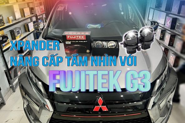 Bi gầm Led Mitsubishi Xpander Fujitek 3.0 inch