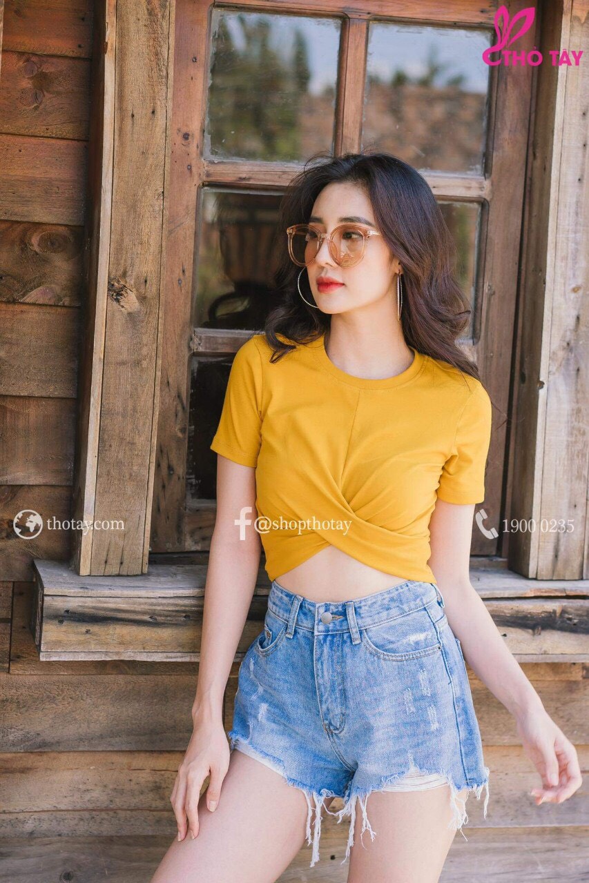 ÁO CHÉO BỤNG TAY NGẮN, PHỤNG HOÀNG