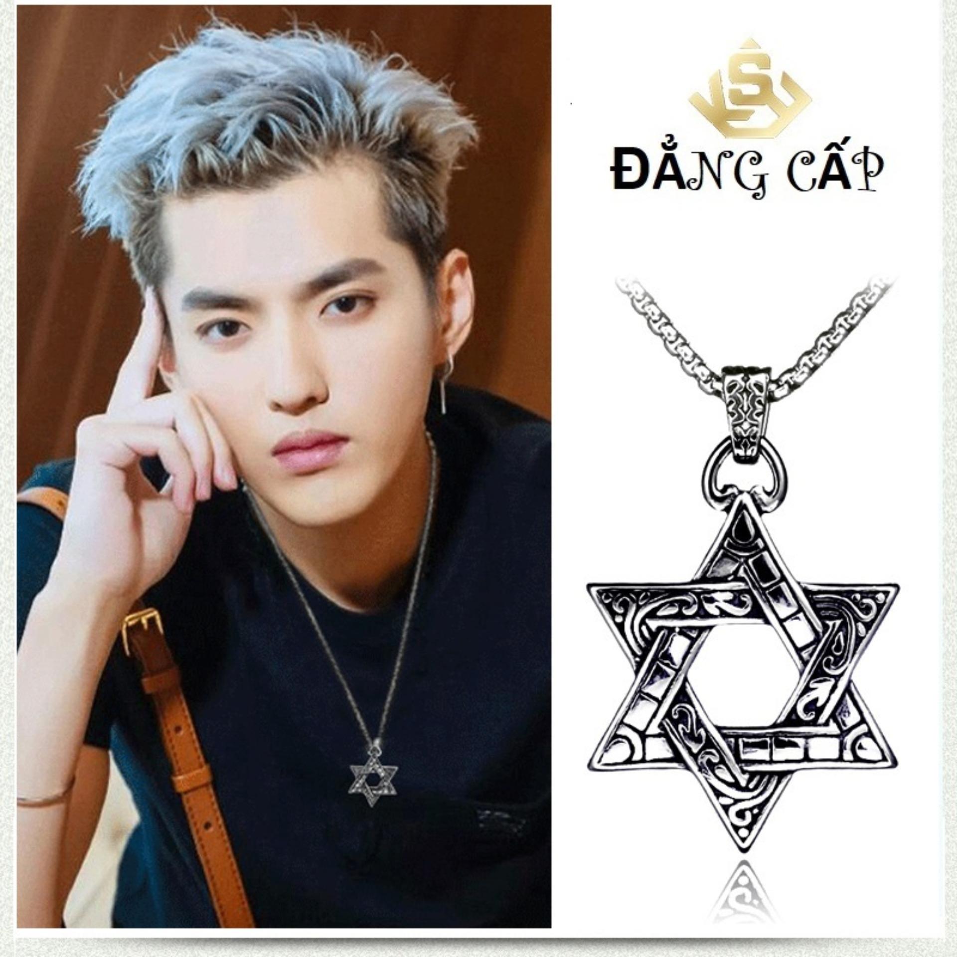 Vòng Cổ Titan Ngôi Sao 6 cánh EXO phong cách Hàn VC28