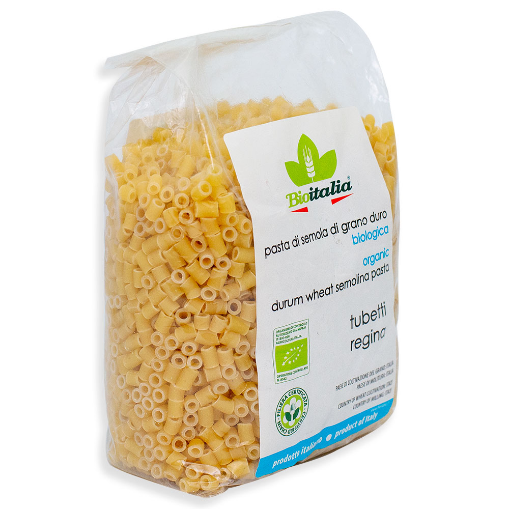 Nui ống nhỏ hữu cơ BioItalia