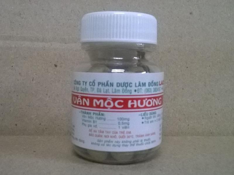 Combo 6 lọ Vân mộc hương lọ 80 viên