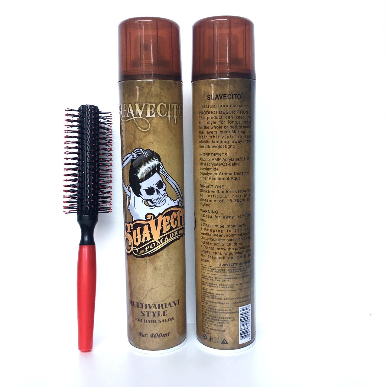 GôM XỊT TÓC GIỮ NẾP TÓC CỨNG SUAVECITO 400ML