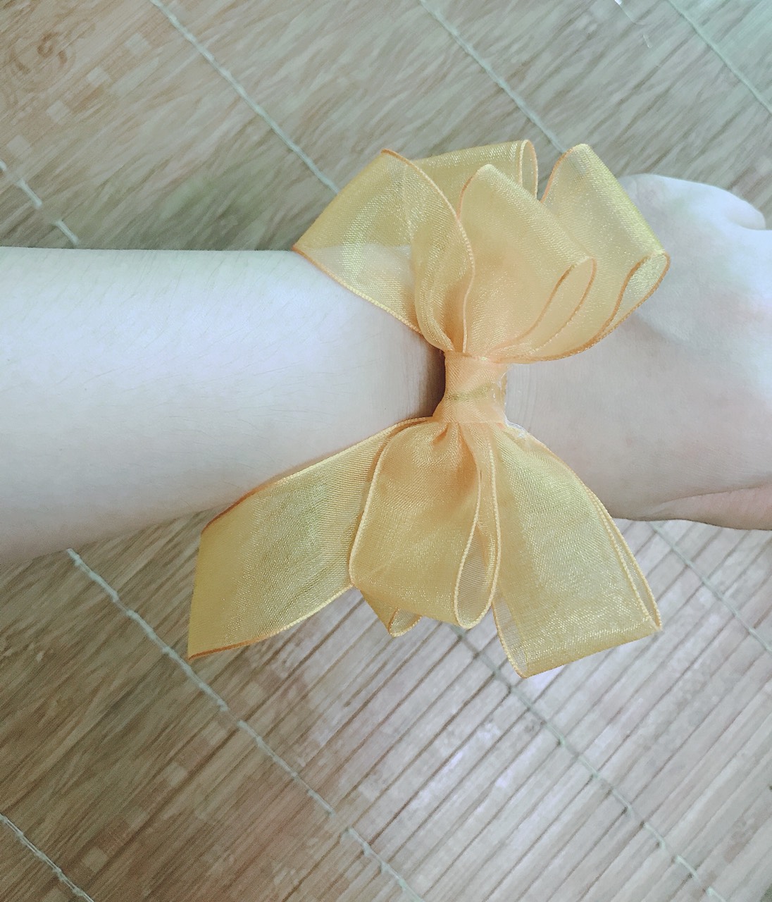 Sỉ 10 dây cột tóc nơ voan xinh yêu - phukienteen