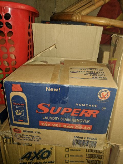 Nước Tẩy Cổ Áo Superr 300Ml(Mẫu Mới)