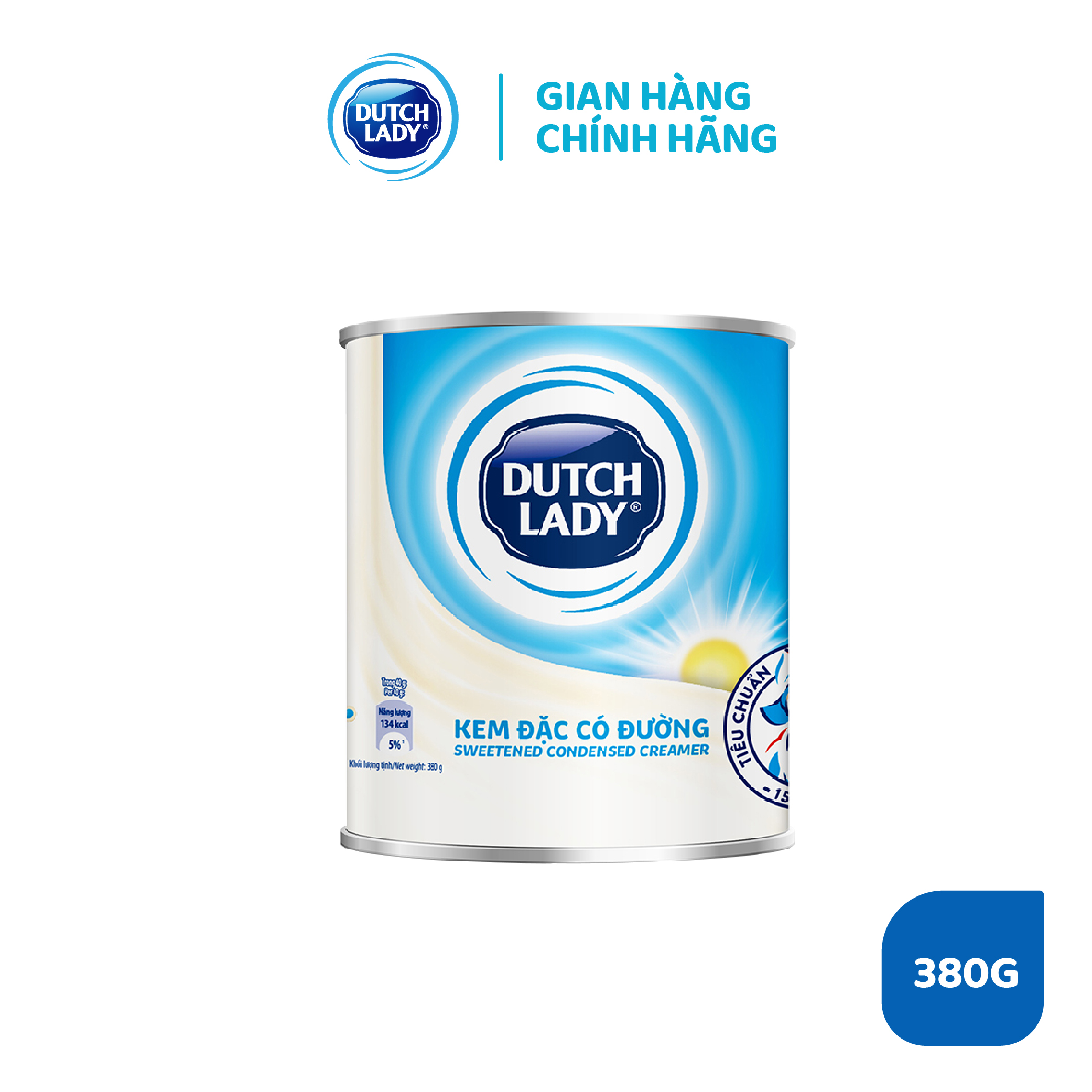 Combo 4 Lon Kem Đặc Có Đường Dutch Lady Lon 380g/lon